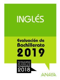 ingles: evaluacion de bachillerato 2019-9788469856789