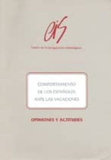 comportamiento de los españoles ante las vacaciones-pepa azofra-9788474762389
