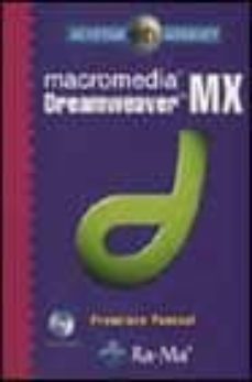 macromedia dreamweaver mx (incluye cd-rom)-francisco pascual-9788478975389