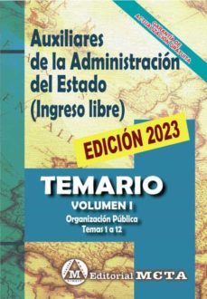 auxiliares de la administracion del estado turno libre volumen i-9788482196589