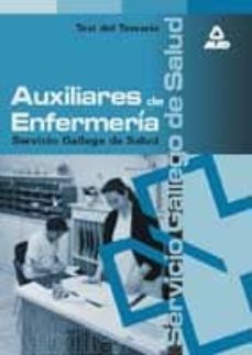 test de auxiliar de enfermeria servicio gallego de salud (sergas)-9788483118689