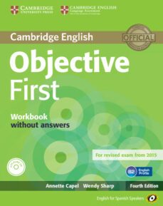 objective first for spanish speakers workbook without answers with audio cd 4th edition-9788483236789