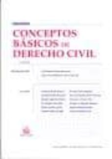 conceptos basicos de derecho civil 2ª edicion-jose manuel ruiz rico ruiz-9788484569589