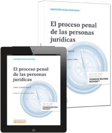 proceso penal de las personas juridicas-jordi gimeno bevia-9788490594889