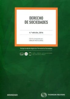 derecho de sociedades-ubaldo nieto caroldes-9788490995389