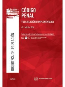 civitas: codigo penal y legislacion complementaria (42ª ed.)-9788491357889