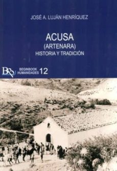 acusa (artenara): historia y tradicion-jose a. lujan henriquez-9788494901089