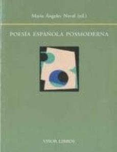 poesia española posmoderna-9788498951189