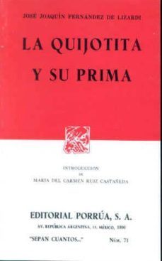 la quijotita y su prima-jose joaquin fernandez de lizardi-9789684324589