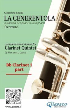 bb clarinet 1 part of "la cenerentola" for clarinet quintet (ebook)-9791220869089