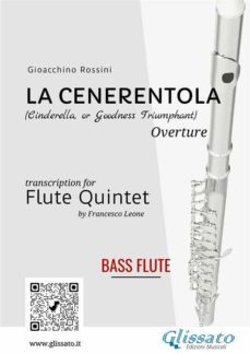 la cenerentola - flute quintet (c bass flute) (ebook)-9791220886789