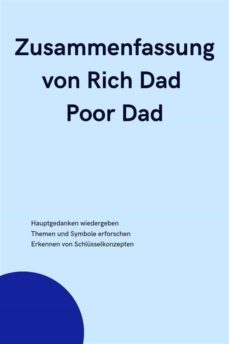 zusammenfassung von rich dad poor dad (ebook)-9791222036489