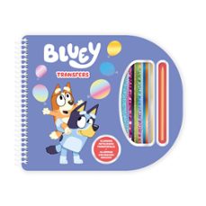 bluey transfers - libreta espiral-9791387627089