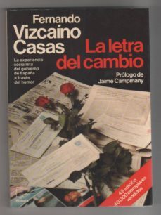 la letra del cambio-fernando vizcaino casas-mkt0000014189