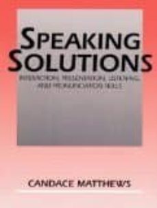 speaking solutions-9780137012299