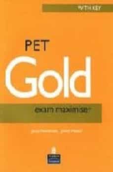 pet gold exam maximiser with key-9780582824799