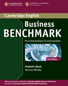 business benchmark (2nd edition) pre-intermediate to intermadiate . business preliminary students book-guy brook hart-norman whitby-9781107693999