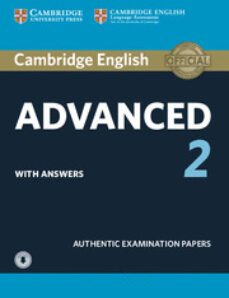 cambridge english: advanced (cae) 2 student s book with answers & audio-9781316504499