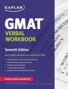 kaplan gmat verbal workbook (7th edition)-9781609780999