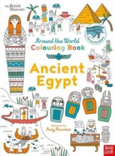 british museum: around the world colouring: ancient egypt-andy passchier-9781839949999