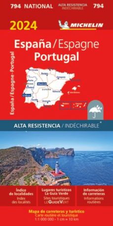 mapa national españa, portugal alta resistencia 17794-9782067262799