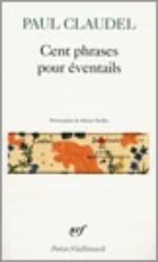 cent phrases pour un eventail-paul claudel-9782070327799