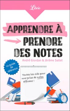 apprendre a prendre des notes (ebook)-andre giordan-jerome saltet-9782290409299