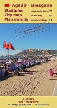 agadir - cityplan inezgane  (1:15.000) (stadtplan)-9783931099299