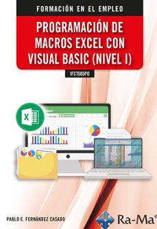 ifct085po. programacion de macros excel con visual basic_nivel i-9788410181199