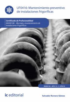 mantenimiento preventivo de instalaciones frigorificas. imar0108 (ebook)-9788411031899