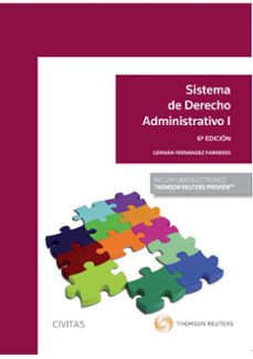 sistema de derecho administrativo i-german fernandez farreres-9788411255899
