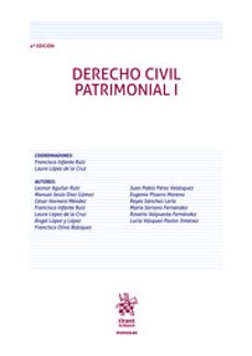 derecho civil patrimonial i (4ª ed.)-9788411309899