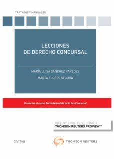 lecciones de derecho concursal-9788413460499