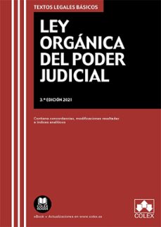 ley orgánica del poder judicial-9788413591599