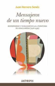 mensajeros de un tiempo nuevo-juan herrero senes-9788415260899