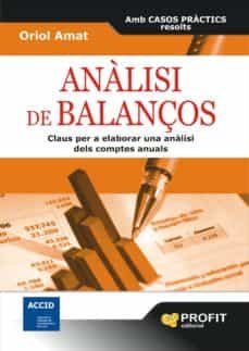 anàlisi de balanços (ebook)-oriol amat-9788415735199