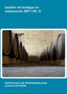 (i.b.d.) gestion de bodegas en restauracion. certificados de profesionalidad. sumilleria-9788416102099