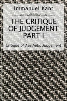 the critique of judgement part i (ebook)-immanuel kant-9788418754999