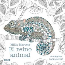 reino animal: miniaturas par colorear-millie marotta-9788419785299