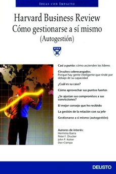 como gestionarse a si mismo-9788423423699