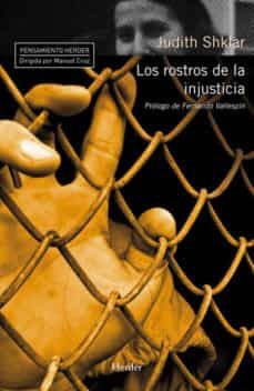 los rostros de la injusticia-judith shklar-9788425427299