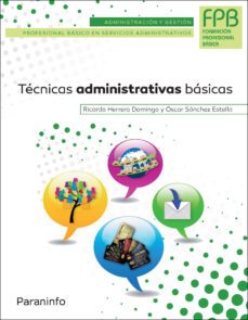tecnicas administrativas basicas-ricardo herrero domingo-9788428335799