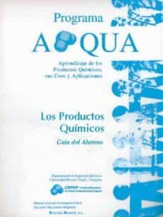 programa aqua. los productos quimicos. guia de alumno-9788429175899