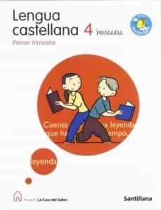 lengua: 4º primaria la casa del saber (serie mochila ligera)-9788429407099
