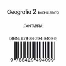 geografia + cuaderno geografia cantabria 2bto ed 2009-9788429494099
