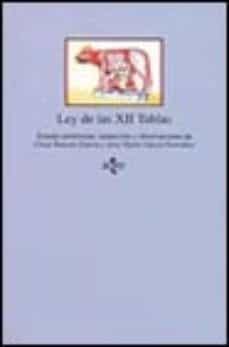 ley de las xii tablas-c. rascon-9788430928699