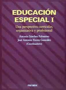 educacion especial: una perspectiva curricular, organizativa y pr ofesional (2ª ed.)-antonio sanchez-9788436813999