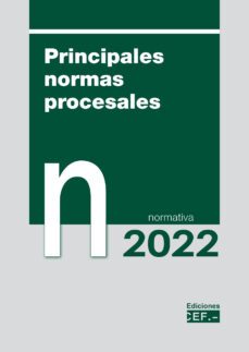 principales normas procesales normativa 2022-9788445443699