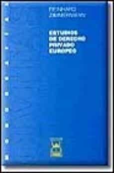 estudios de derecho privado europeo-9788447013999