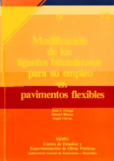 modificacion de los ligantes bituminosos para su empleo en pavime-9788450054699